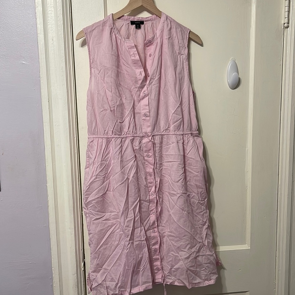 Pink Jcrew Dress